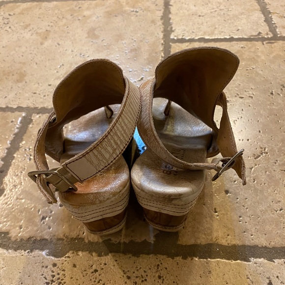 Bed Stu cobbler series wedge sandal - Picture 4 of 7